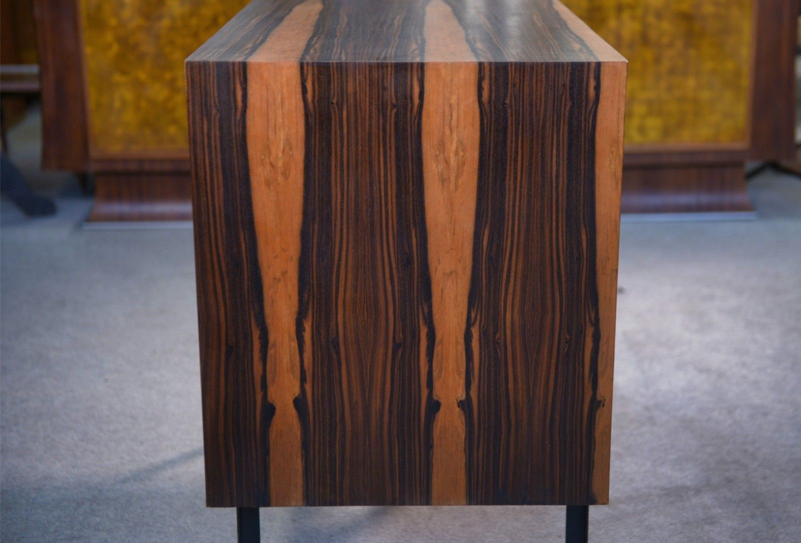 Gabon Ebony Design Chest Of Drawers 8 Drawers 1960's photo 2534.0