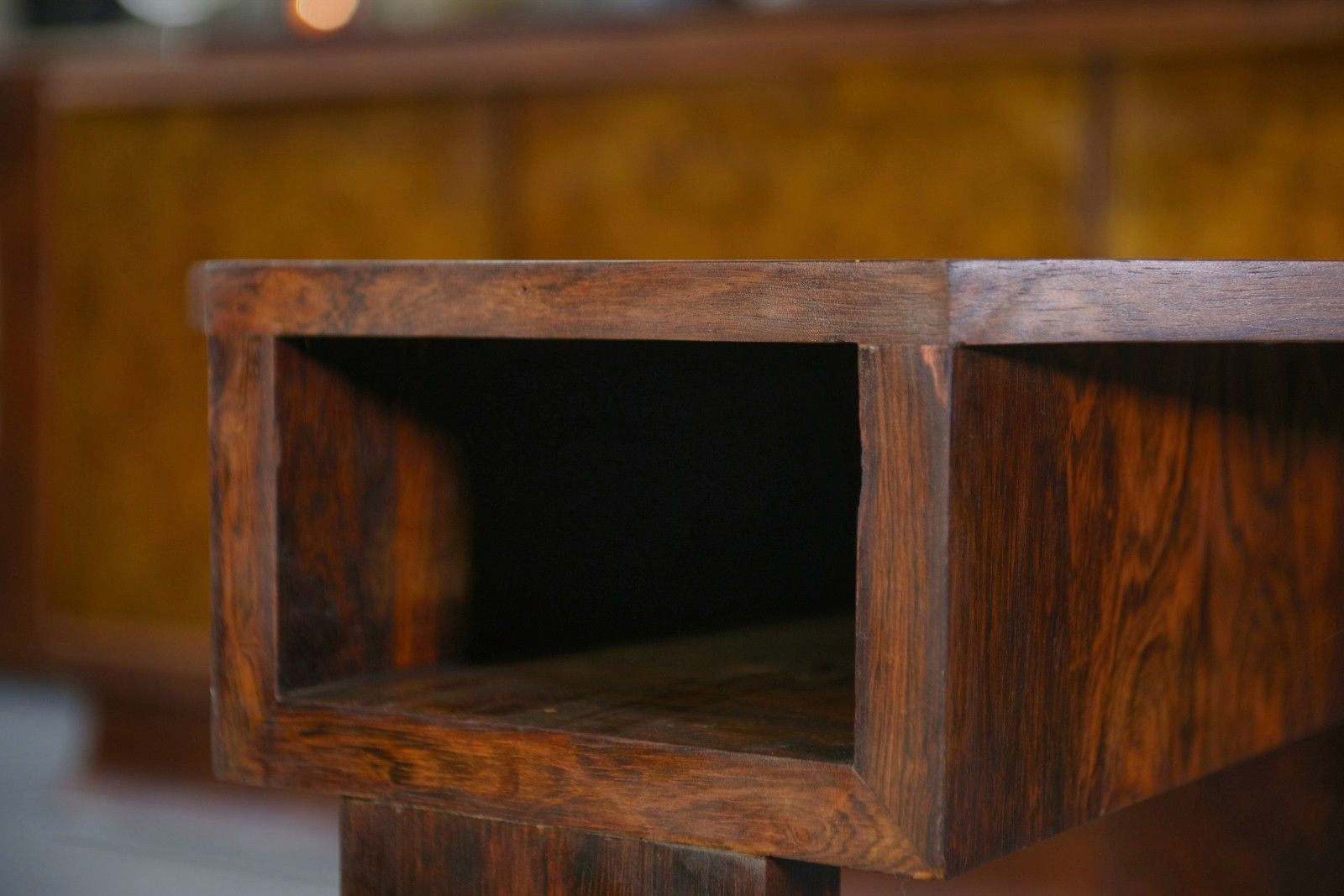photo furniture Art Deco Rosewood Veneer Stool In The Taste Of Eugene Printz 1930's