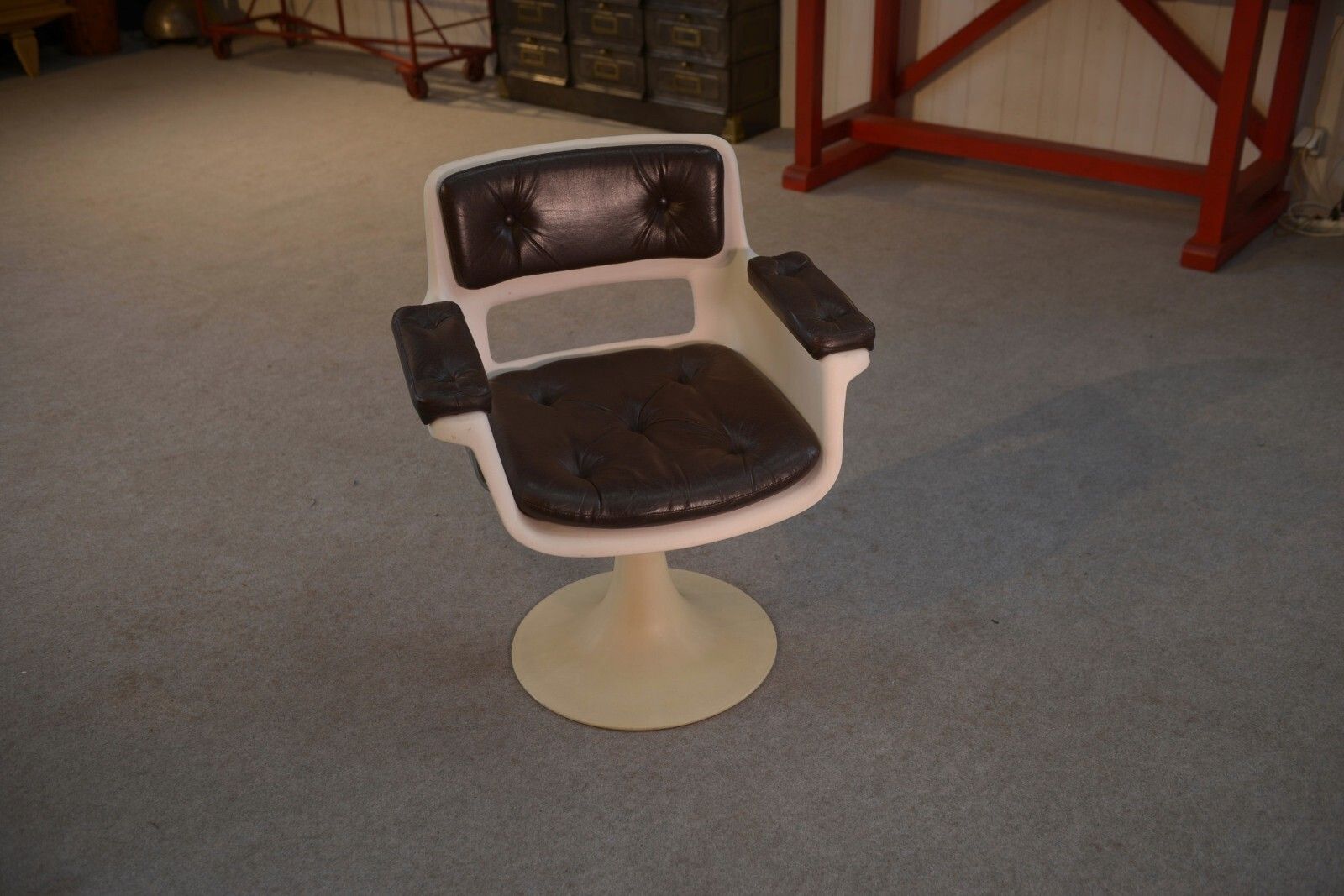 Furniture Design Armchair By Albert Jacob For Grosfillex 1970's photo