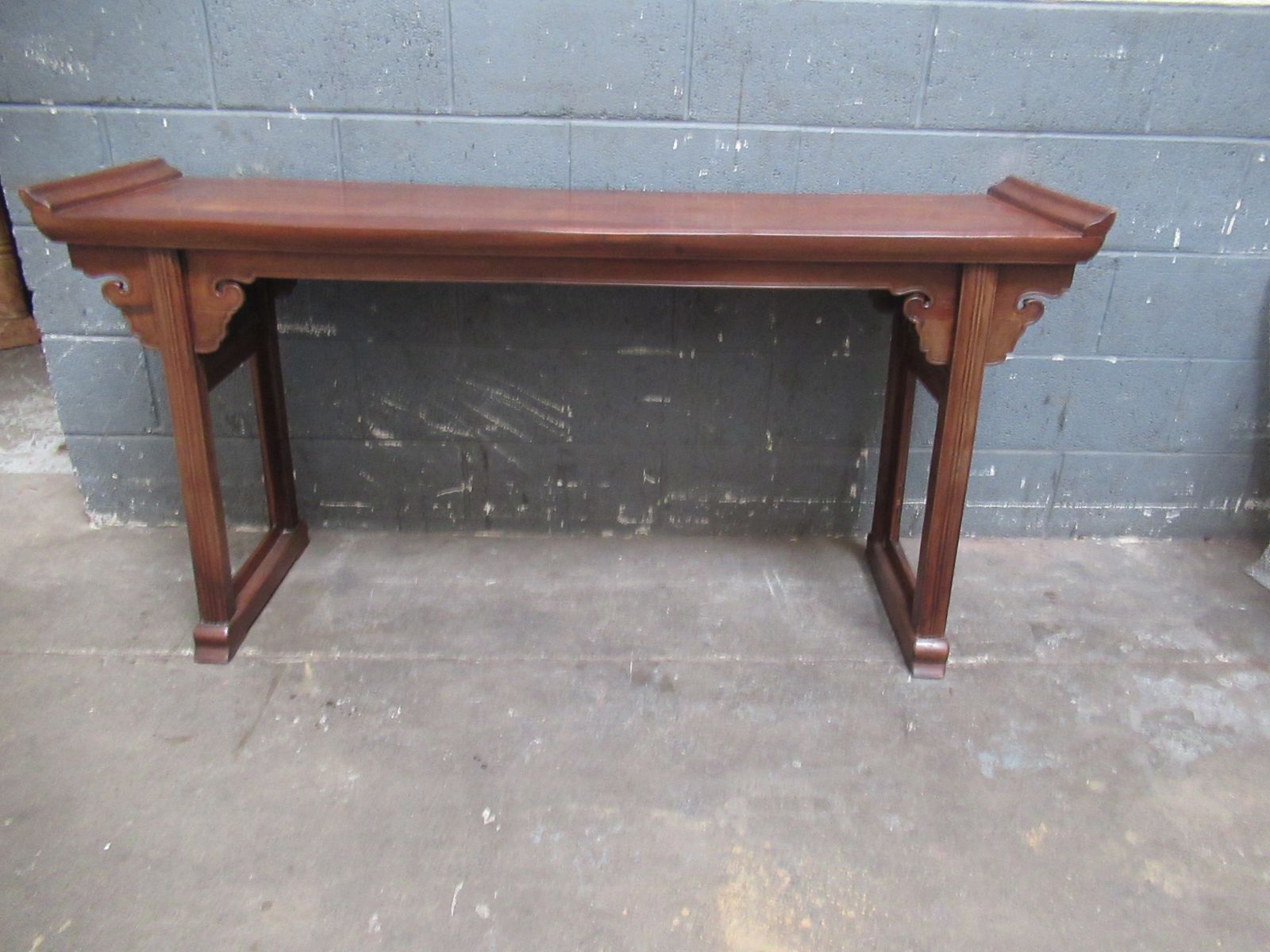 A Chinese  Padouk Wood Alter    Side Table photo furniture