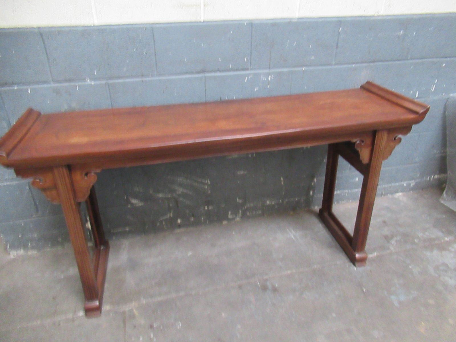A Chinese  Padouk Wood Alter    Side Table photo vinterior