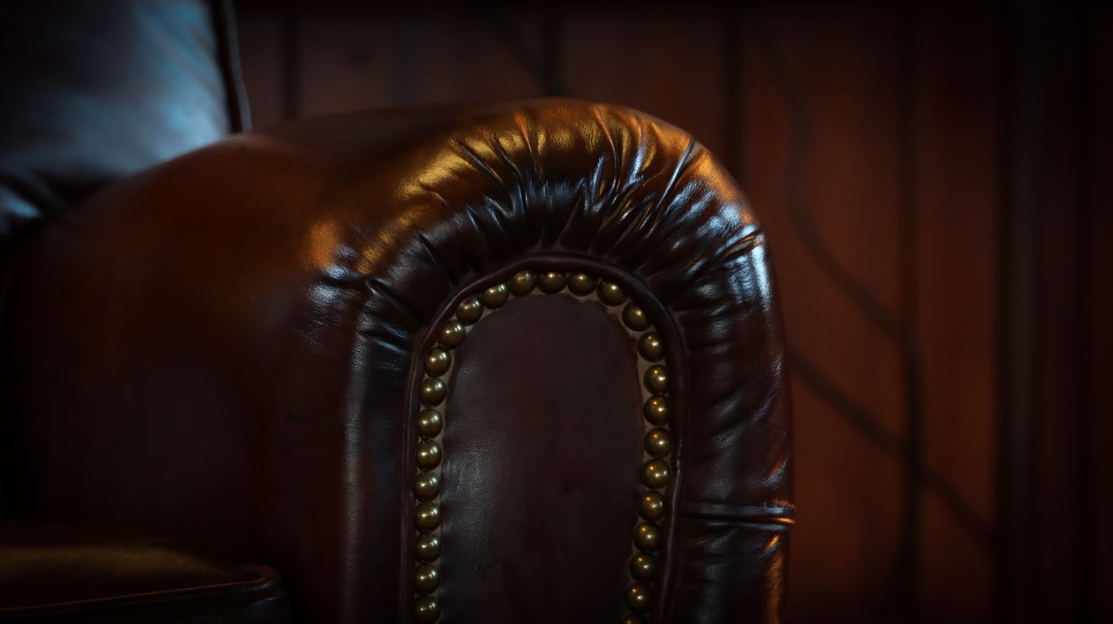 photo buy Superb Timothy Oulton Flea Market Club Library Leather Armchair Antique Tobacco