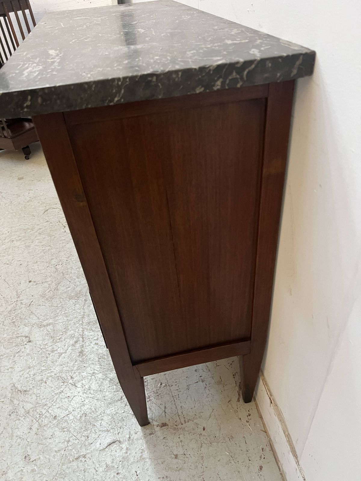 Louis XVI Style Chest Of Drawers In Solid Oak 19th Century photo Furniture