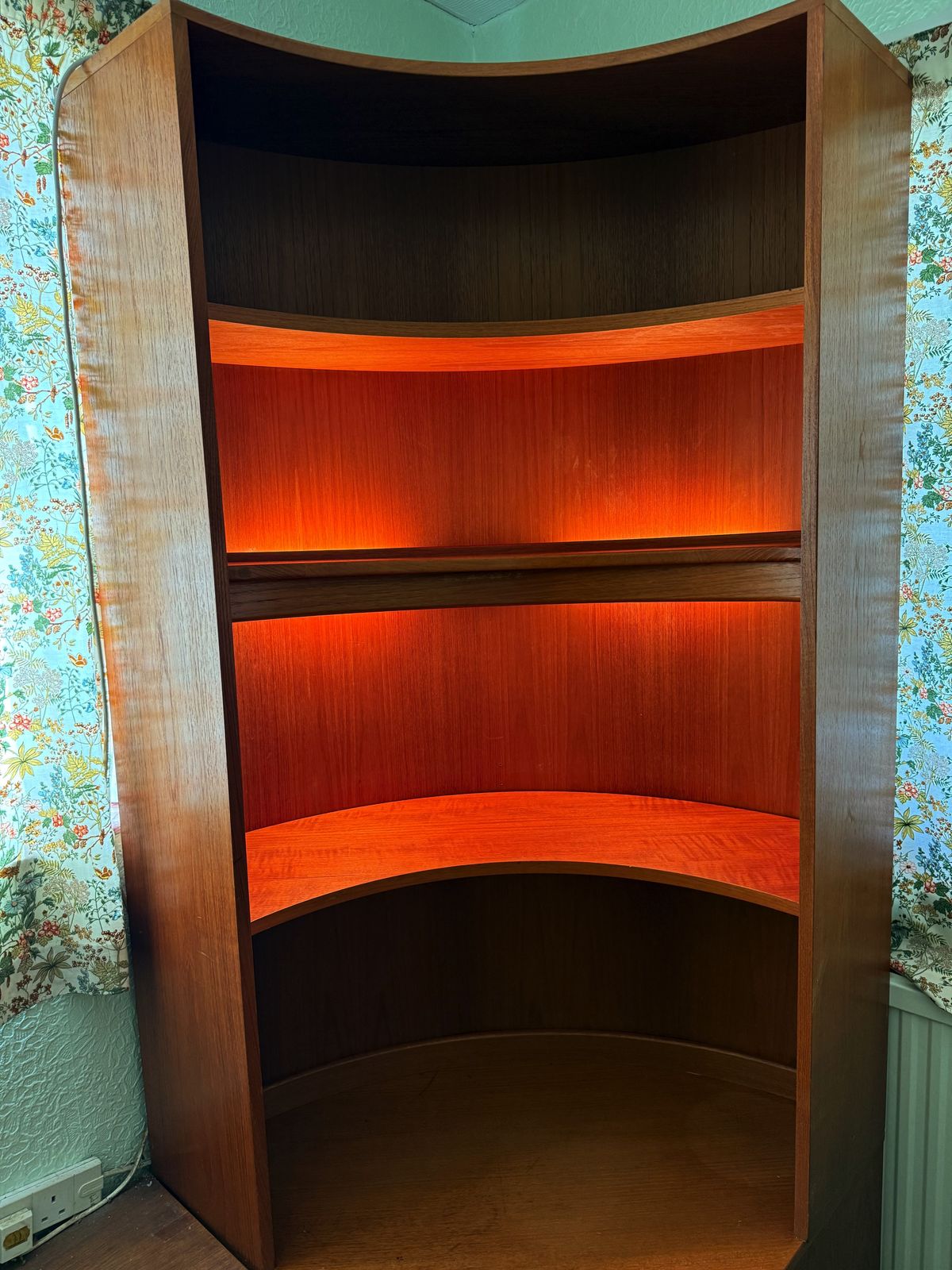 G Plan Fresco Corner Display Cabinet & Base photo Furniture
