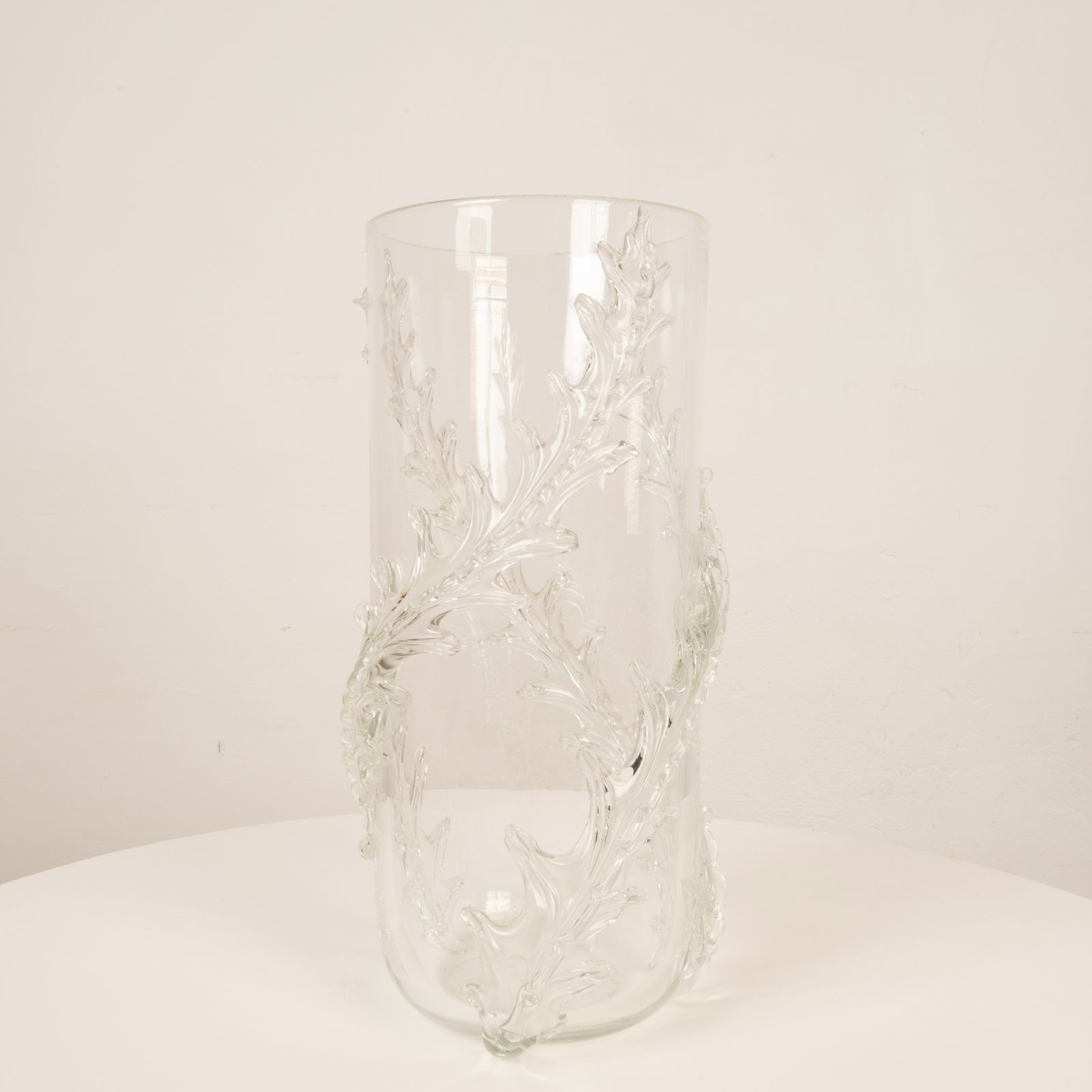 photo furniture Rare Monumental Piumato Vase By Barovier E Toso From The 1940s