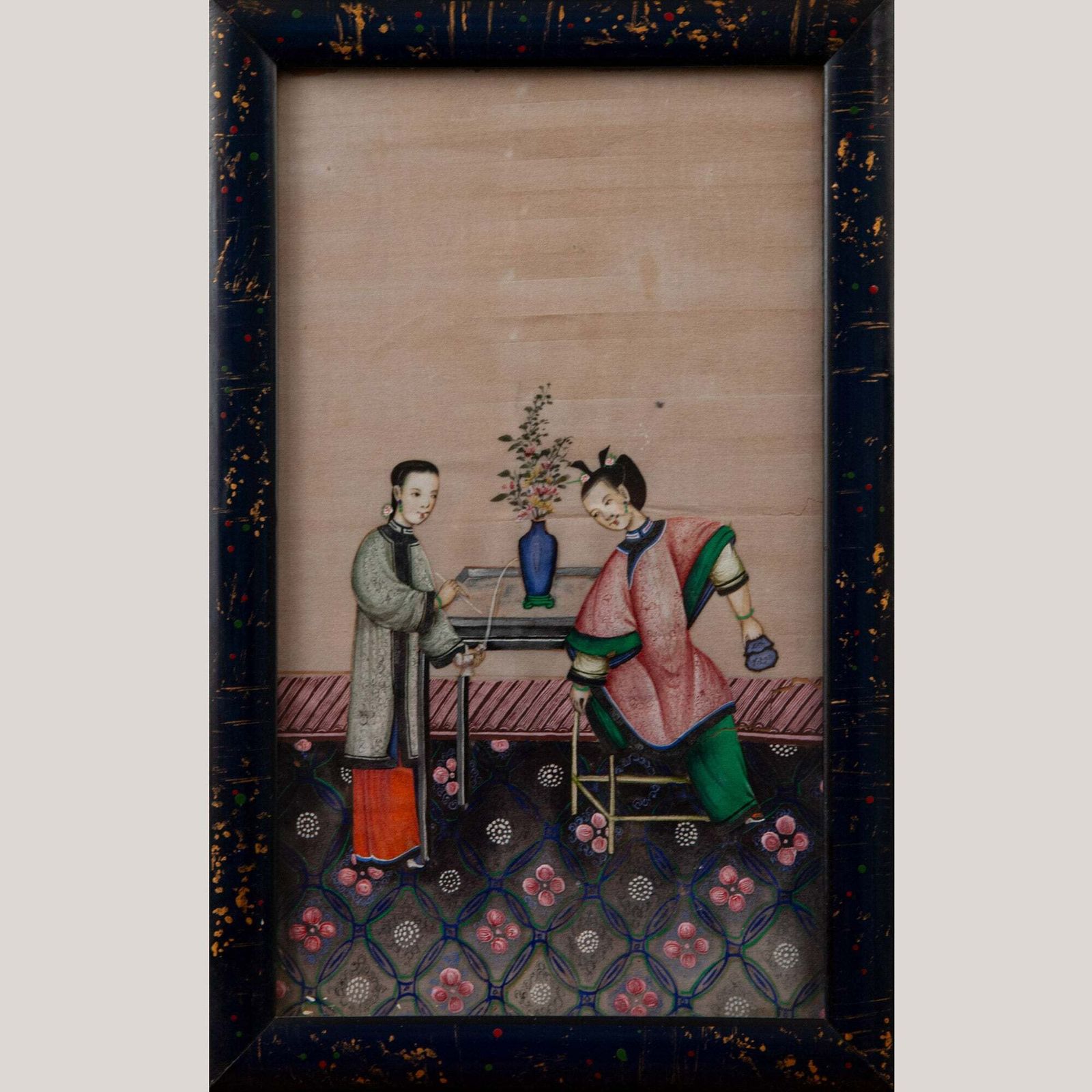 Chinees Interieurscène – School Van De Qing Dynastie photo furniture