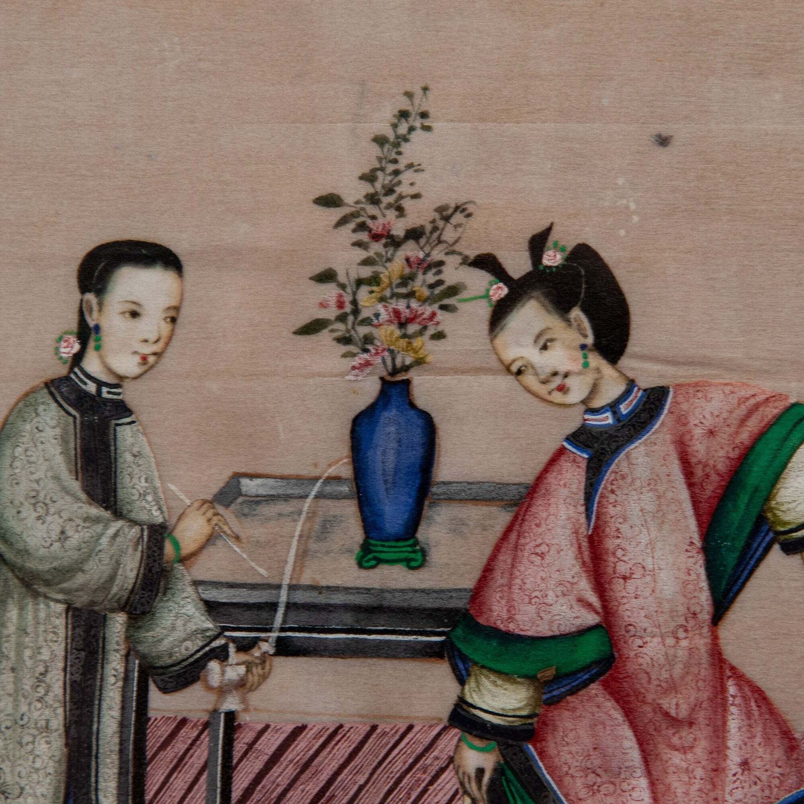 Chinees Interieurscène – School Van De Qing Dynastie photo for sale
