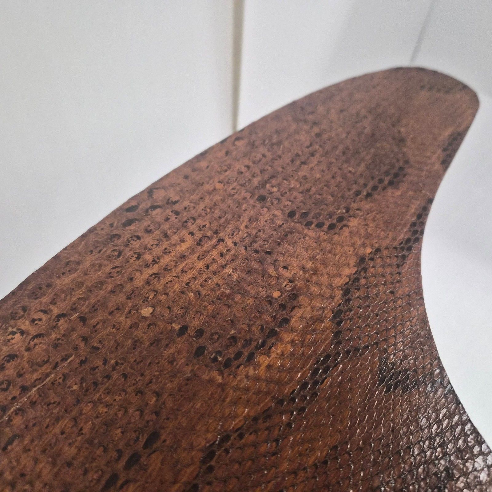 Vintage 1950s Imitation Snakeskin Tripod Side Coffee Table 50s 1950s photo buy