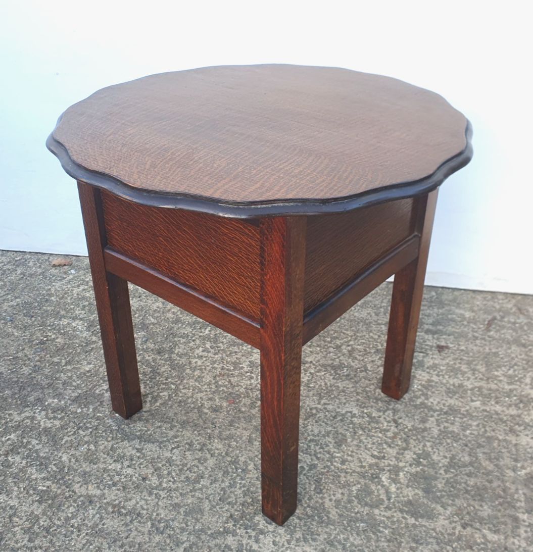 photo furniture An Art Deco Morco Sewing Box Table