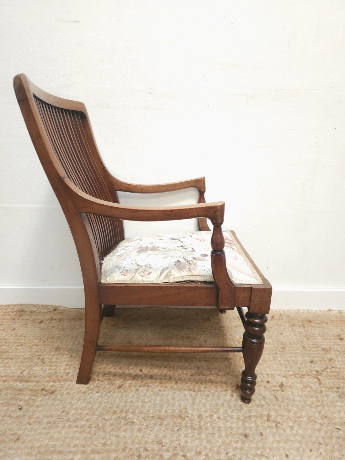 Victorian Chair 19th Century Arts & Crafts Vintage Feature Chair Delivery photo Furniture