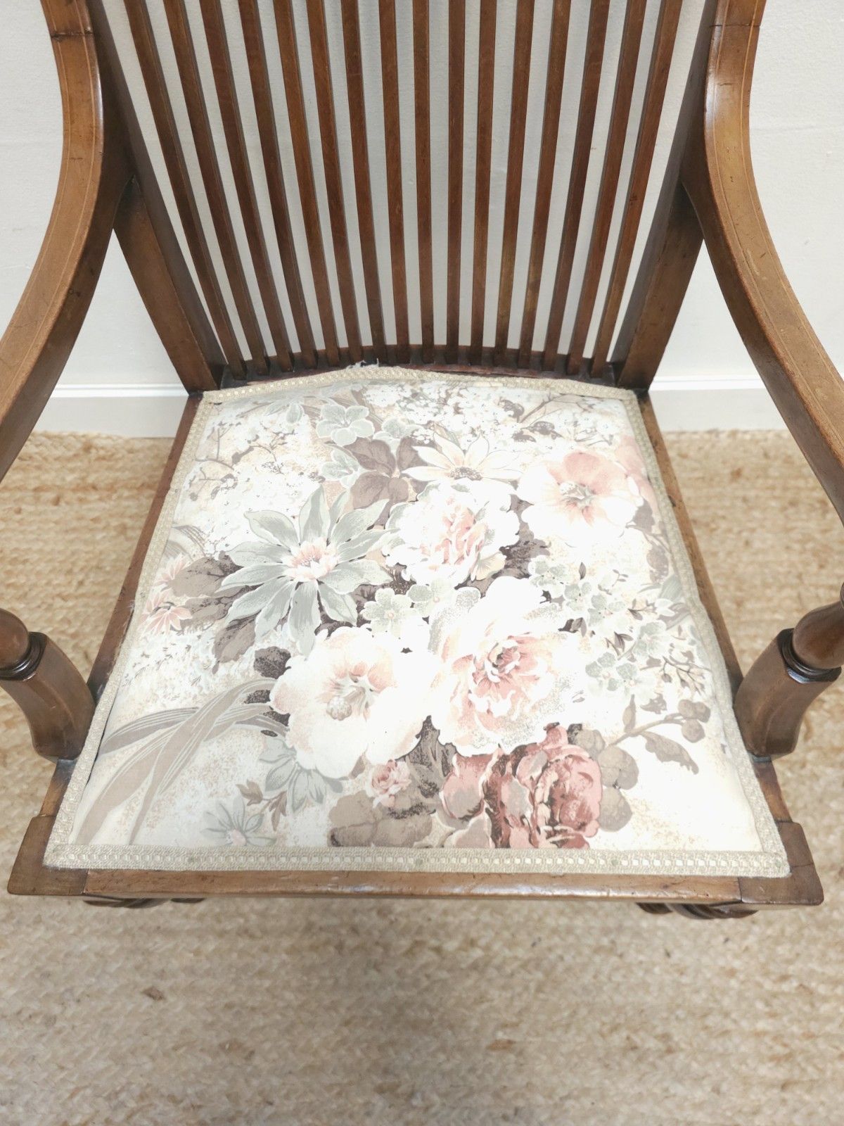 Victorian Chair 19th Century Arts & Crafts Vintage Feature Chair Delivery photo vintage