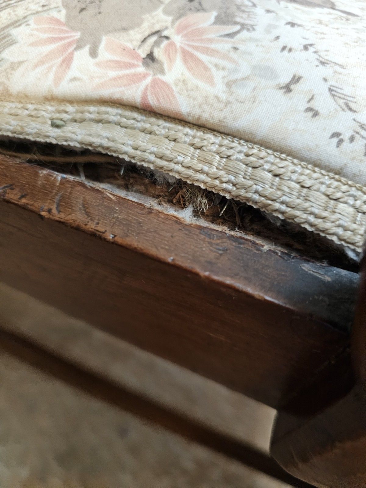 Furniture Victorian Chair 19th Century Arts & Crafts Vintage Feature Chair Delivery photo