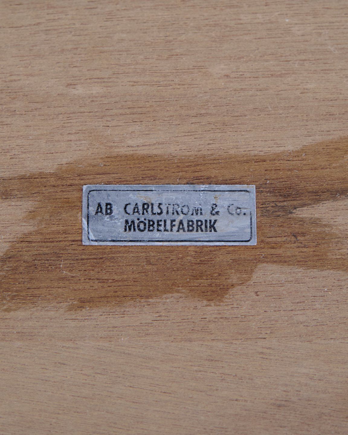 photo furniture Side/Bedside Table   Teak   Ab Carlström & Co Furniture Factory   Sweden   1950s Good Condition
