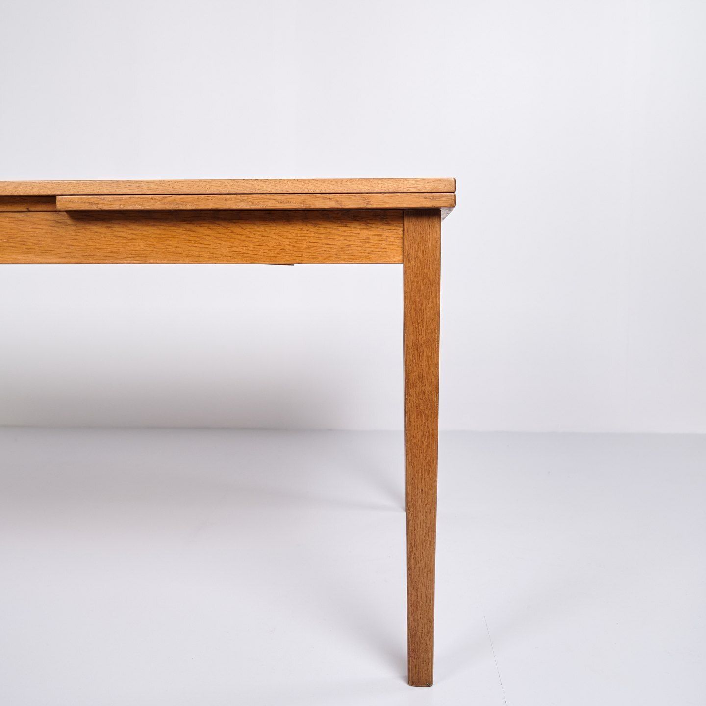 Dining Table With Extension   Oak   Kai Winding   Slagelse Furniture Factory   1960s photo Furniture