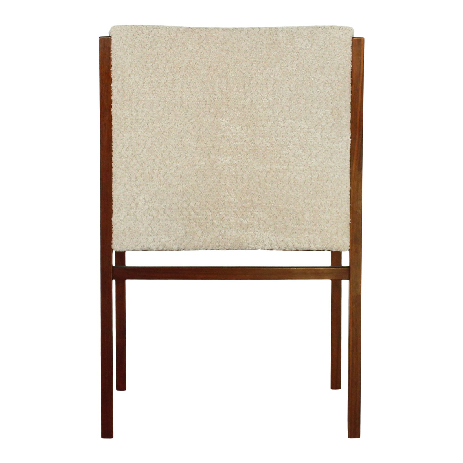 4700.0 Set Of 6 Tito Agnoli Ash Dining Chairs For Cinova With Bouclé Upholstery photo