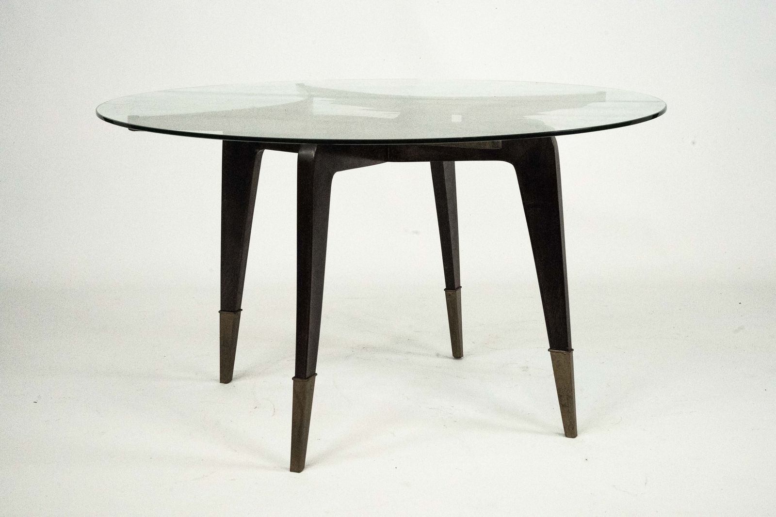 Rare Mid Century Round Coffee Table By Paolo Buffa, Italy, 1950s. photo 6240.0