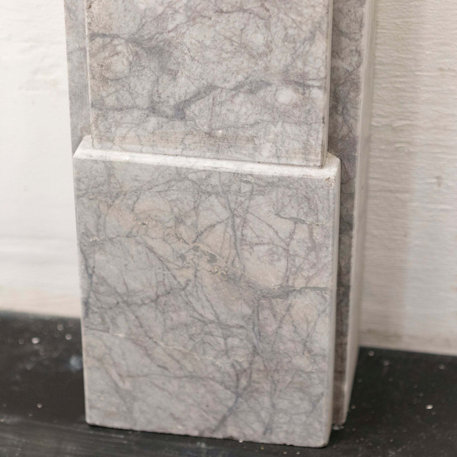 photo buy Early Georgian Style Grey Marble Fireplace Surround