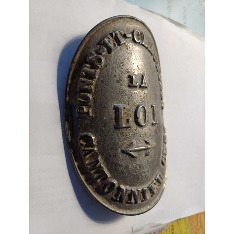 "The Law" Plaque, Bridges And Roads Department   Chief Road Maintenance Worker photo vinterior