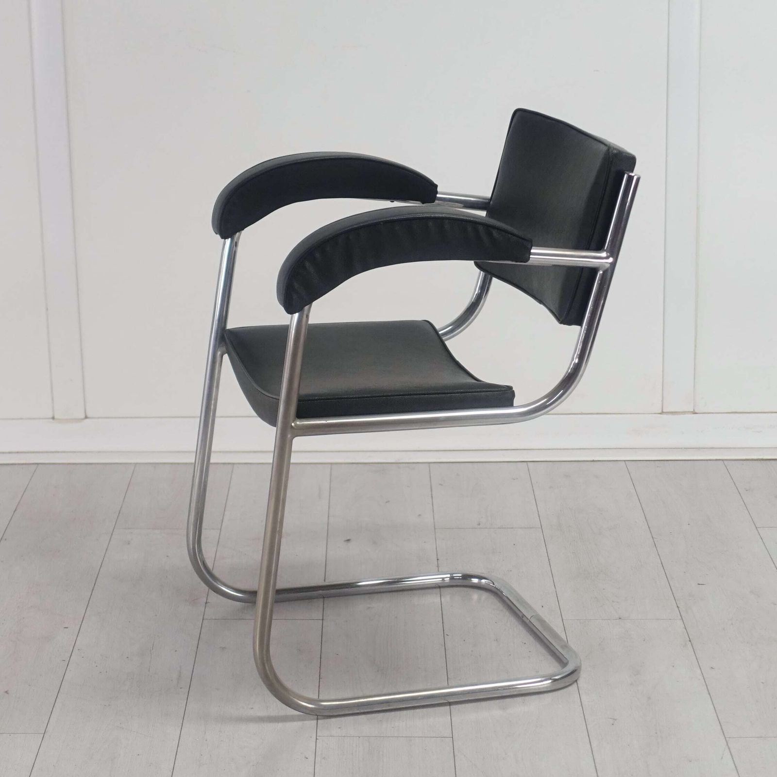 Pair Of Art Deco Arm Chairs By Serge Chermayeff English 1930's photo buy