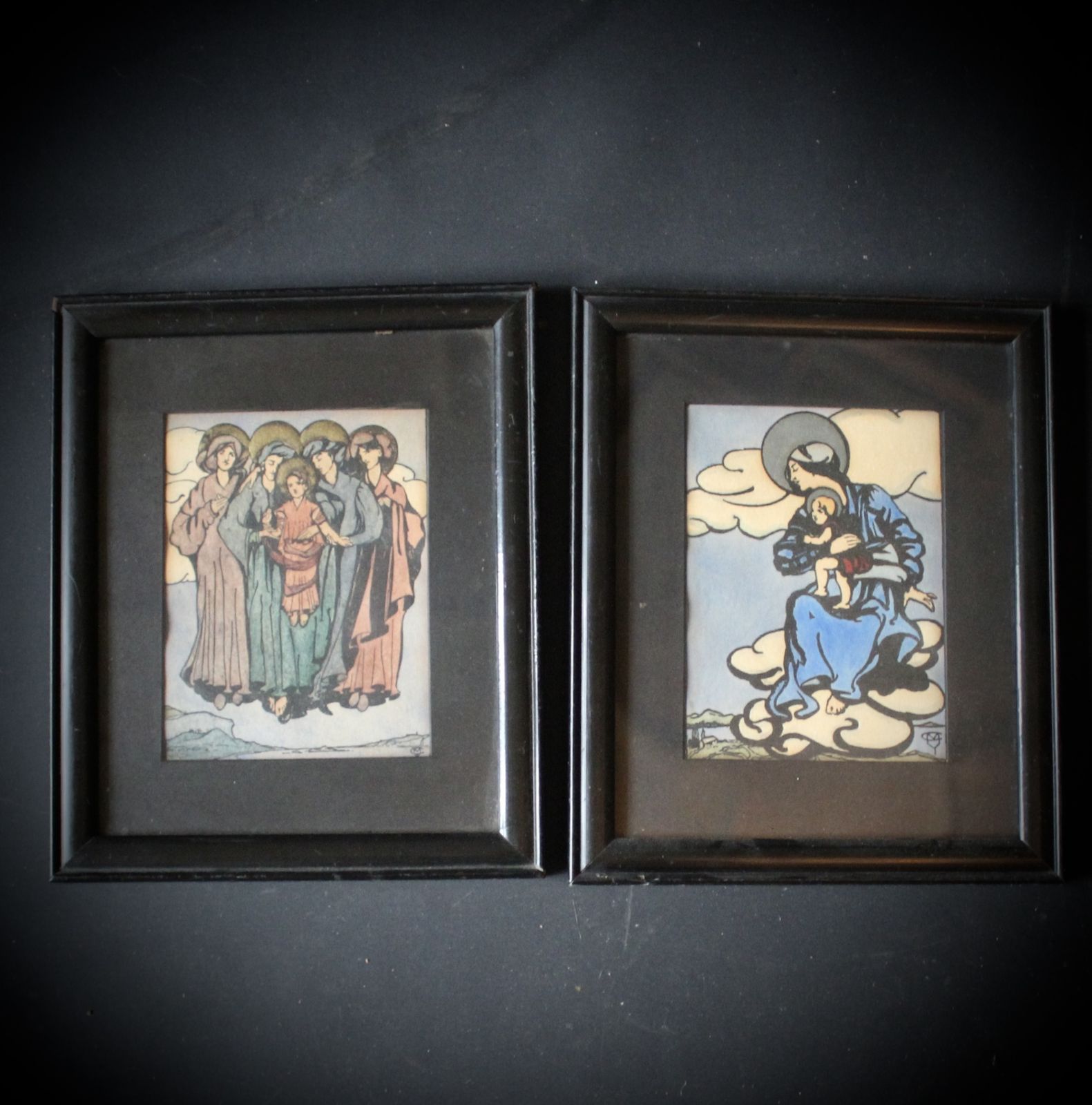Arts And Crafts Cuala Press Prints M.C Yeats photo vinterior