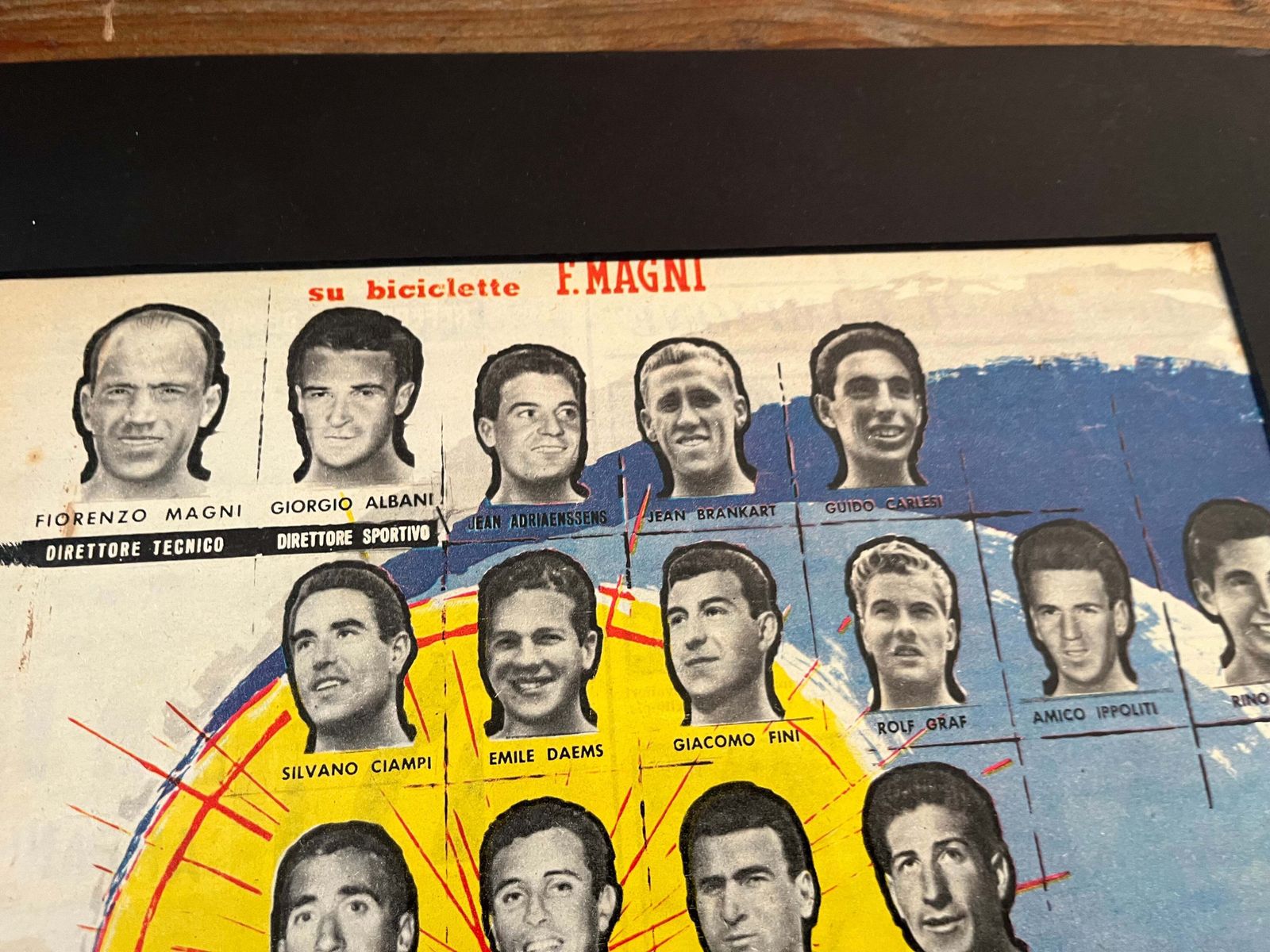Vintage Giro D'italia / Philco Advertisement 1960 photo furniture