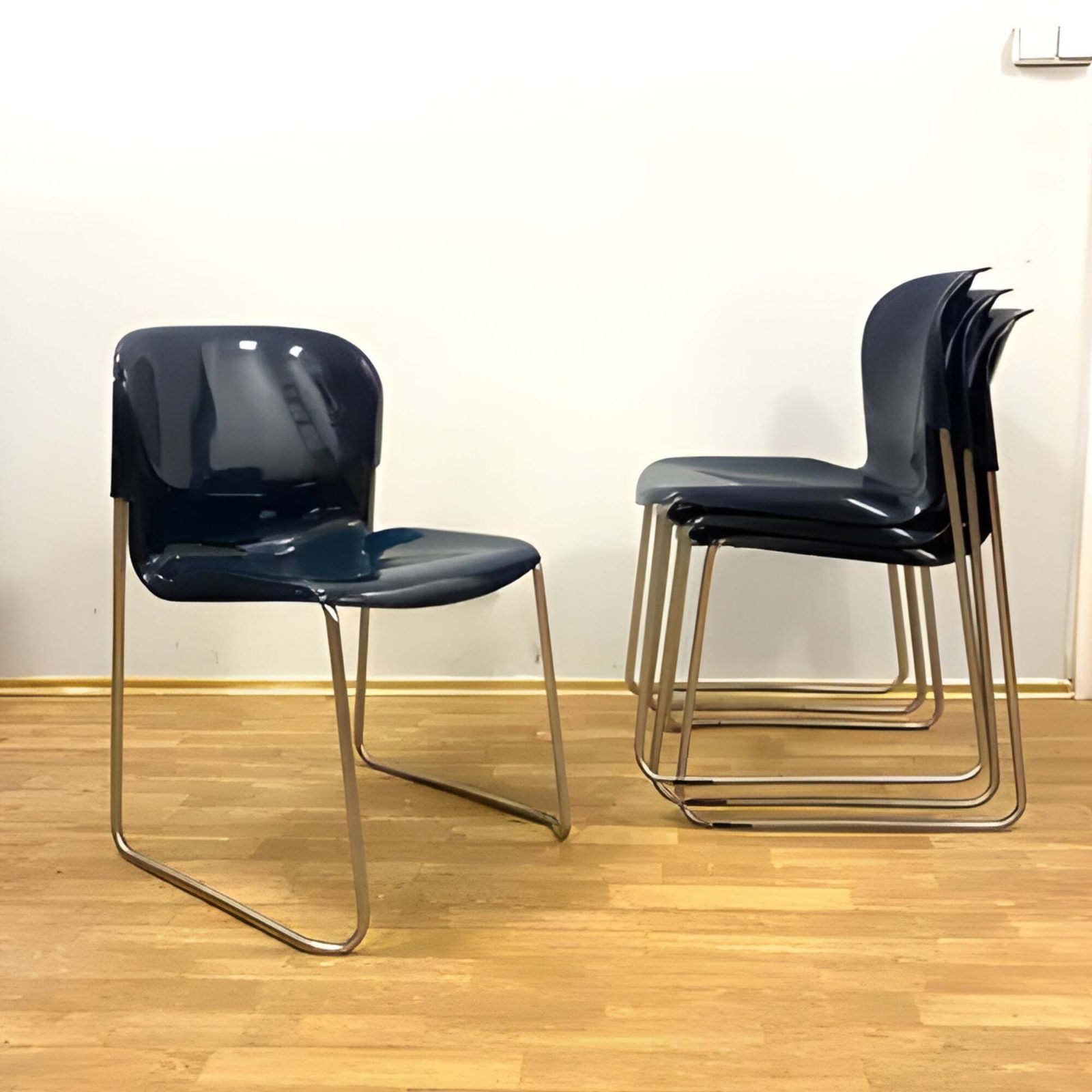Retro Chair Drabert Sm400k, West Germany, 1980s, Set Of 2
