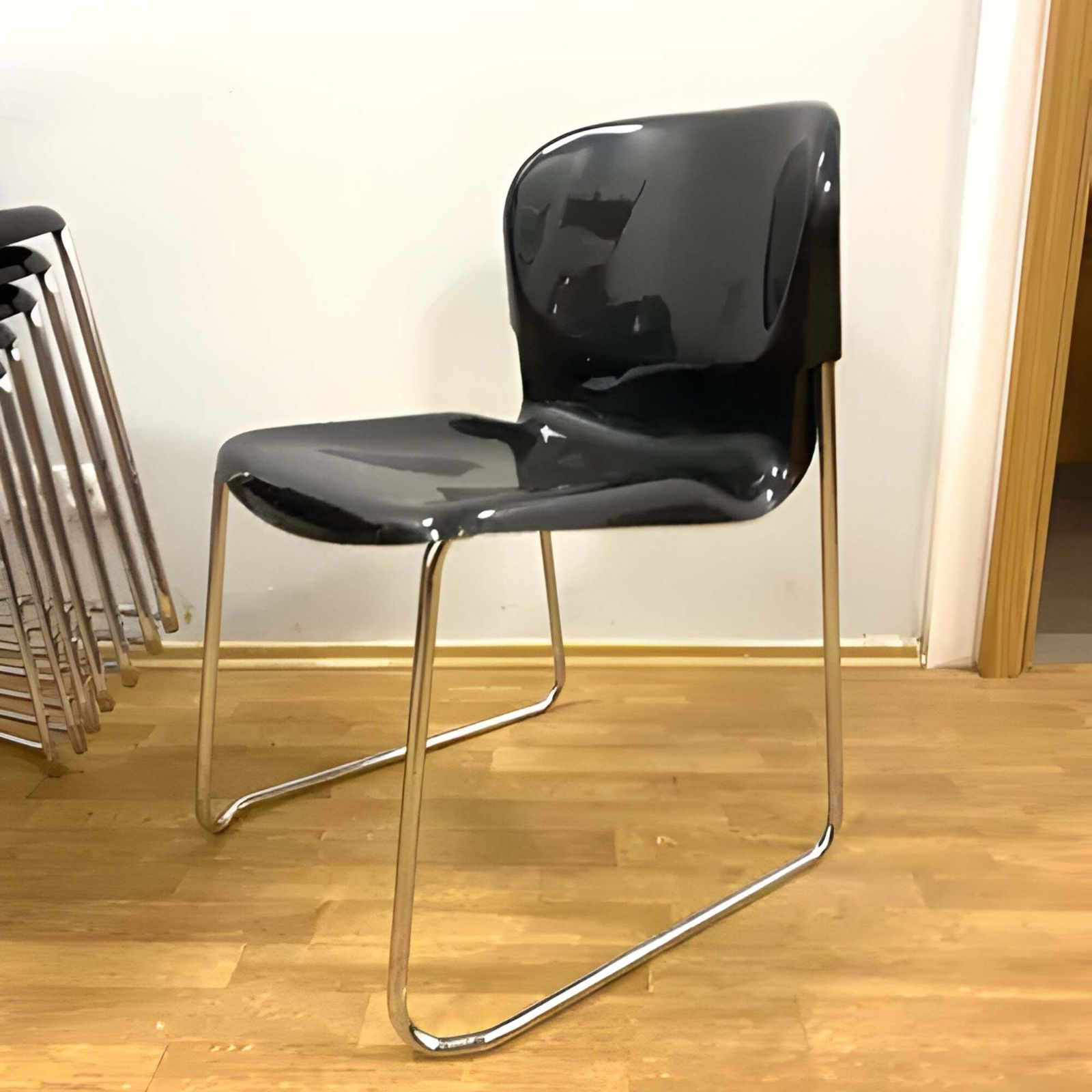 Retro Chair Drabert Sm400k, West Germany, 1980s, Set Of 8 (Marked) photo Furniture