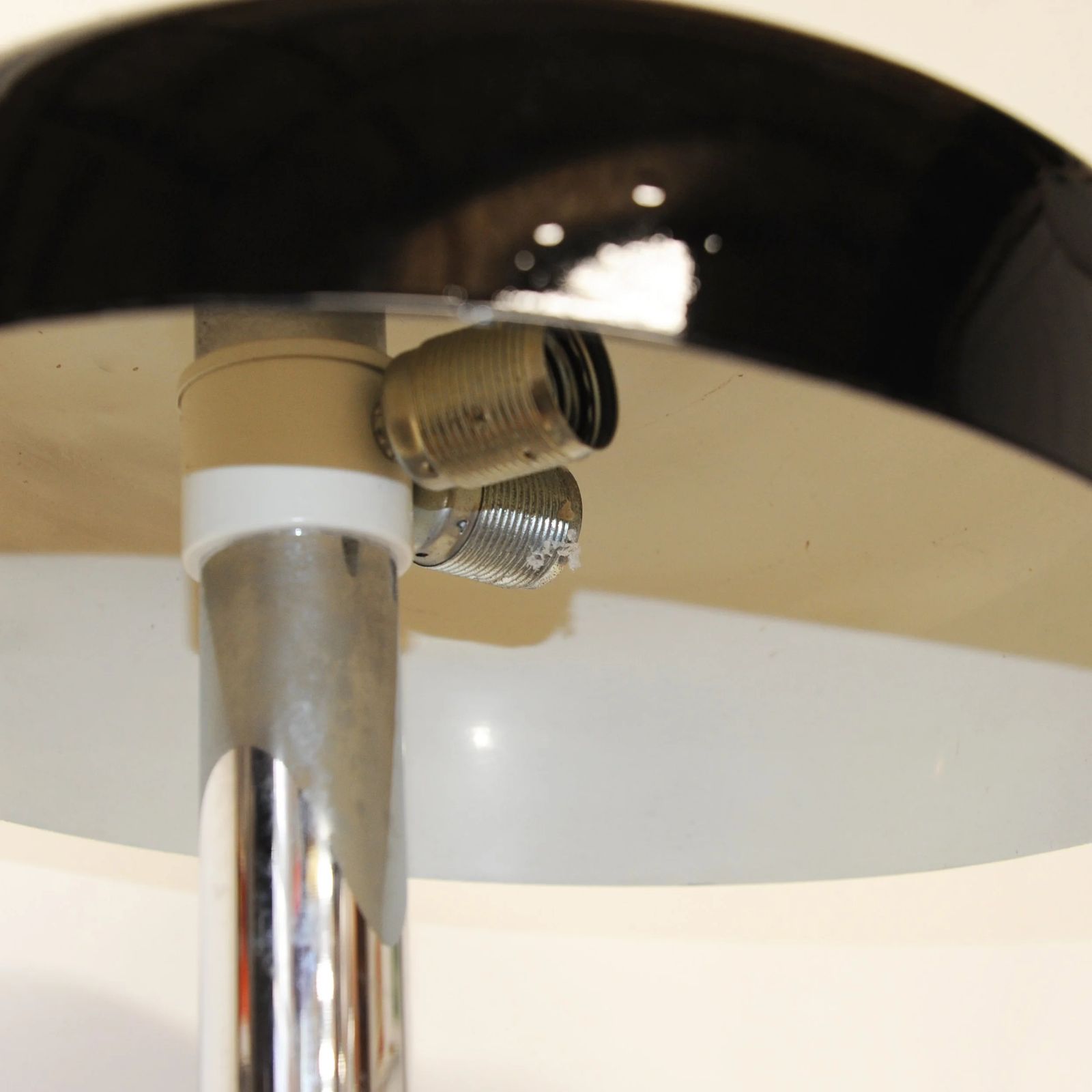 Black Table Lamp By Heinz F.W. Stahl For Hillebrand, 1970s photo buy