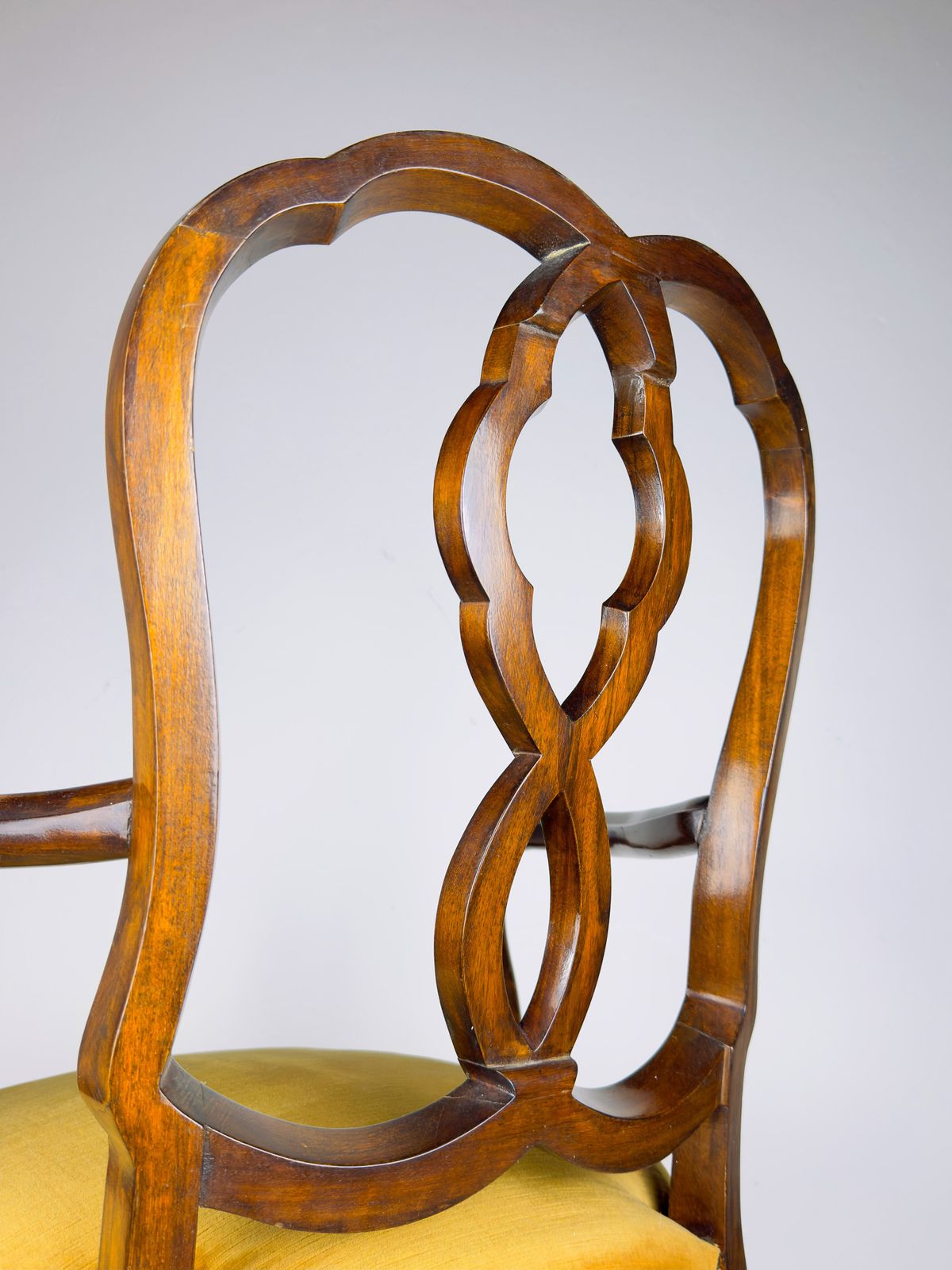photo buy Vintage Dining Chair With Arms, Italy 1950s