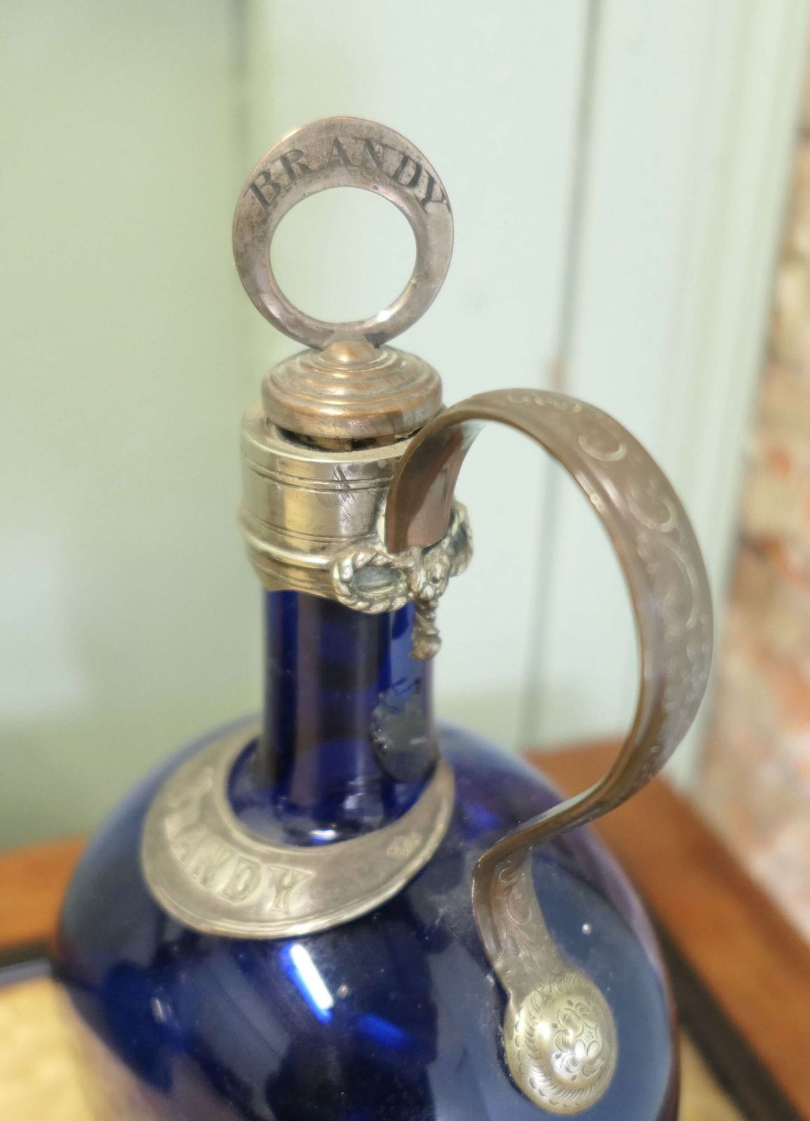 A Large Collection Of 19th C English Flagon Decanters A Large Collection photo for sale