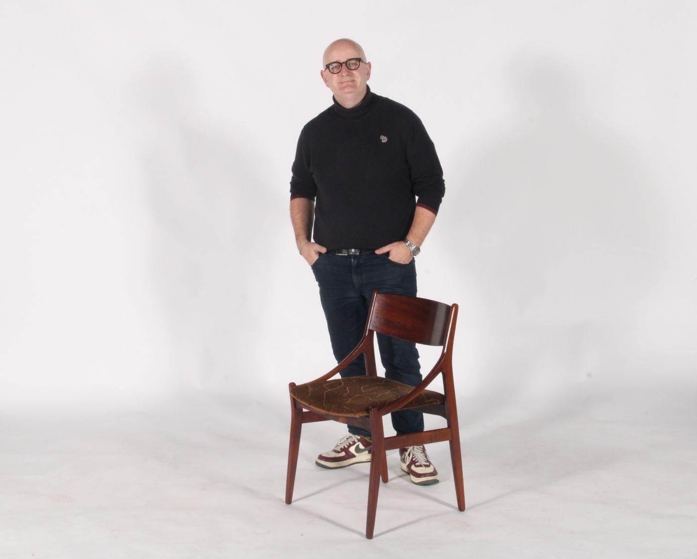 Set Of Six Stunning Mid Century Danish Rosewood Chairs photo furniture