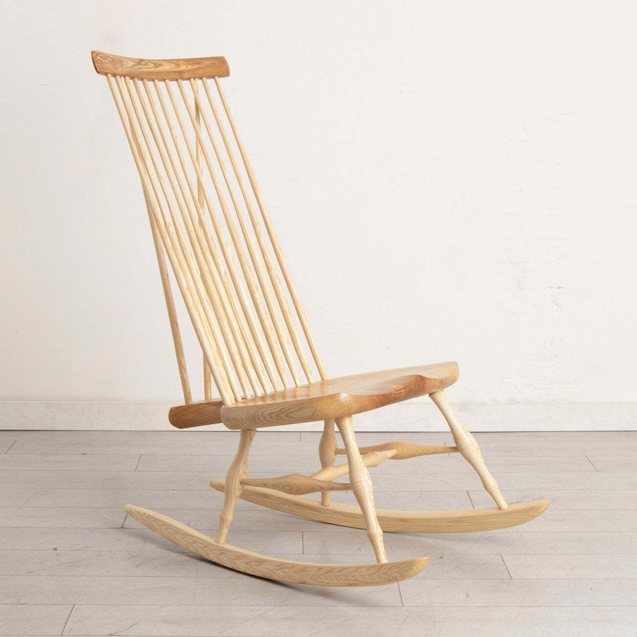 Windsor Rocking Chair In Ash By Peter Quarmby