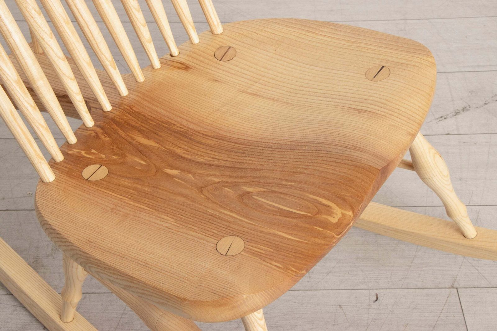 Windsor Rocking Chair In Ash By Peter Quarmby photo vinterior