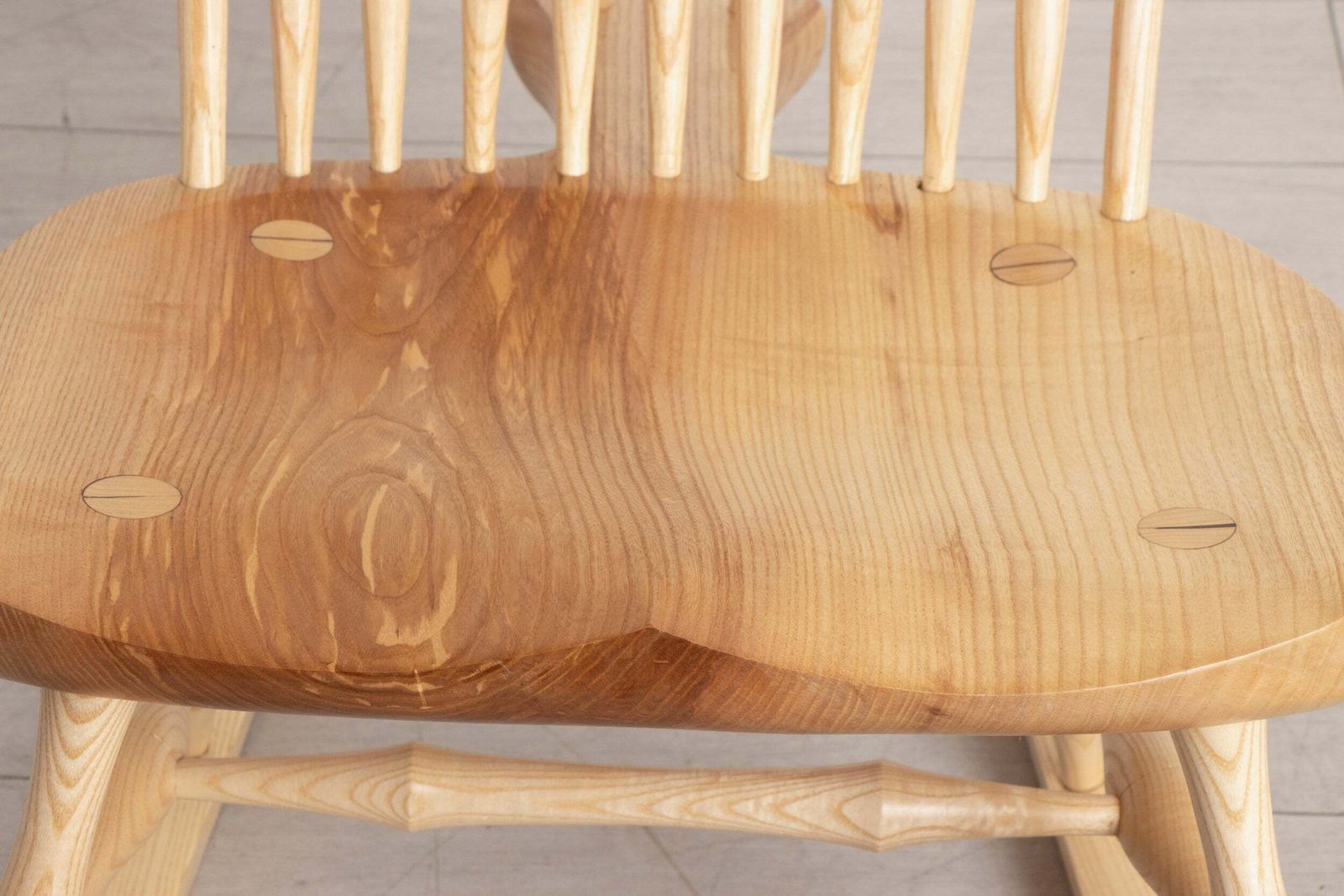 photo for sale Windsor Rocking Chair In Ash By Peter Quarmby