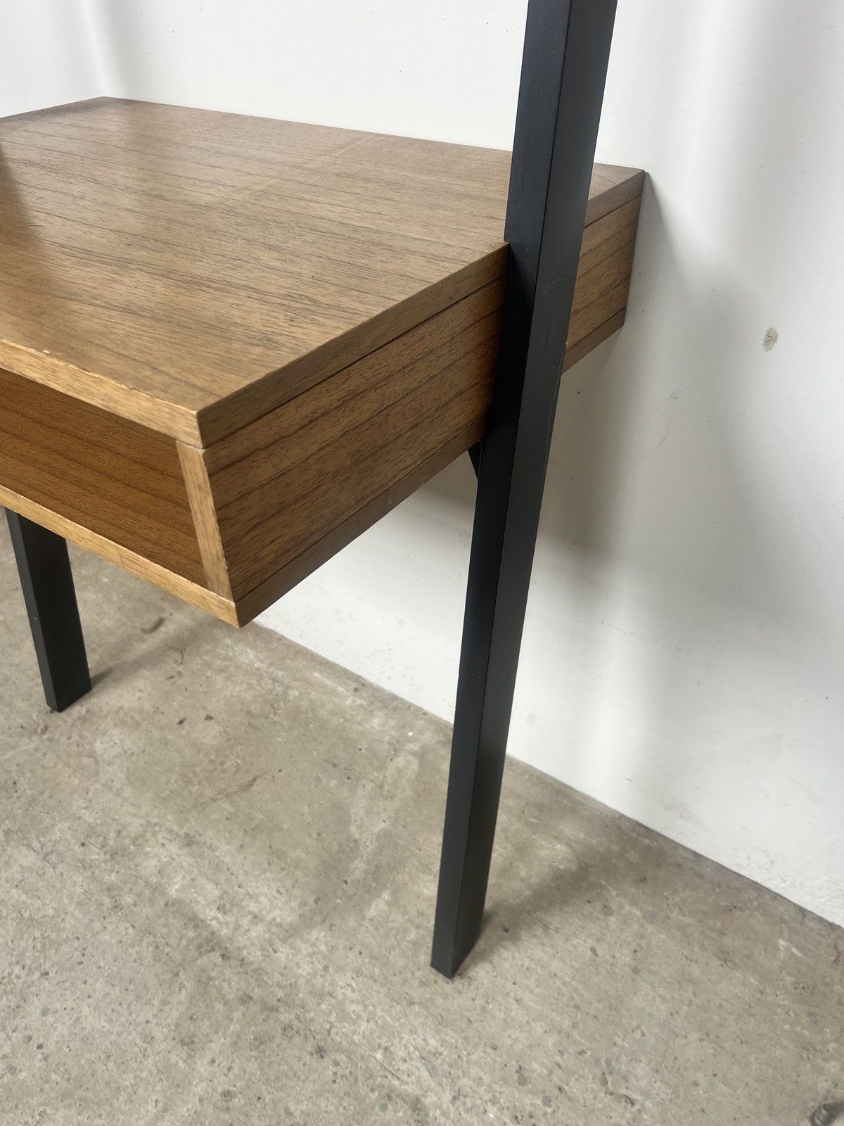 Mid Century Vtg Style West Elm Desk Bookcase Wall Unit photo 90.85