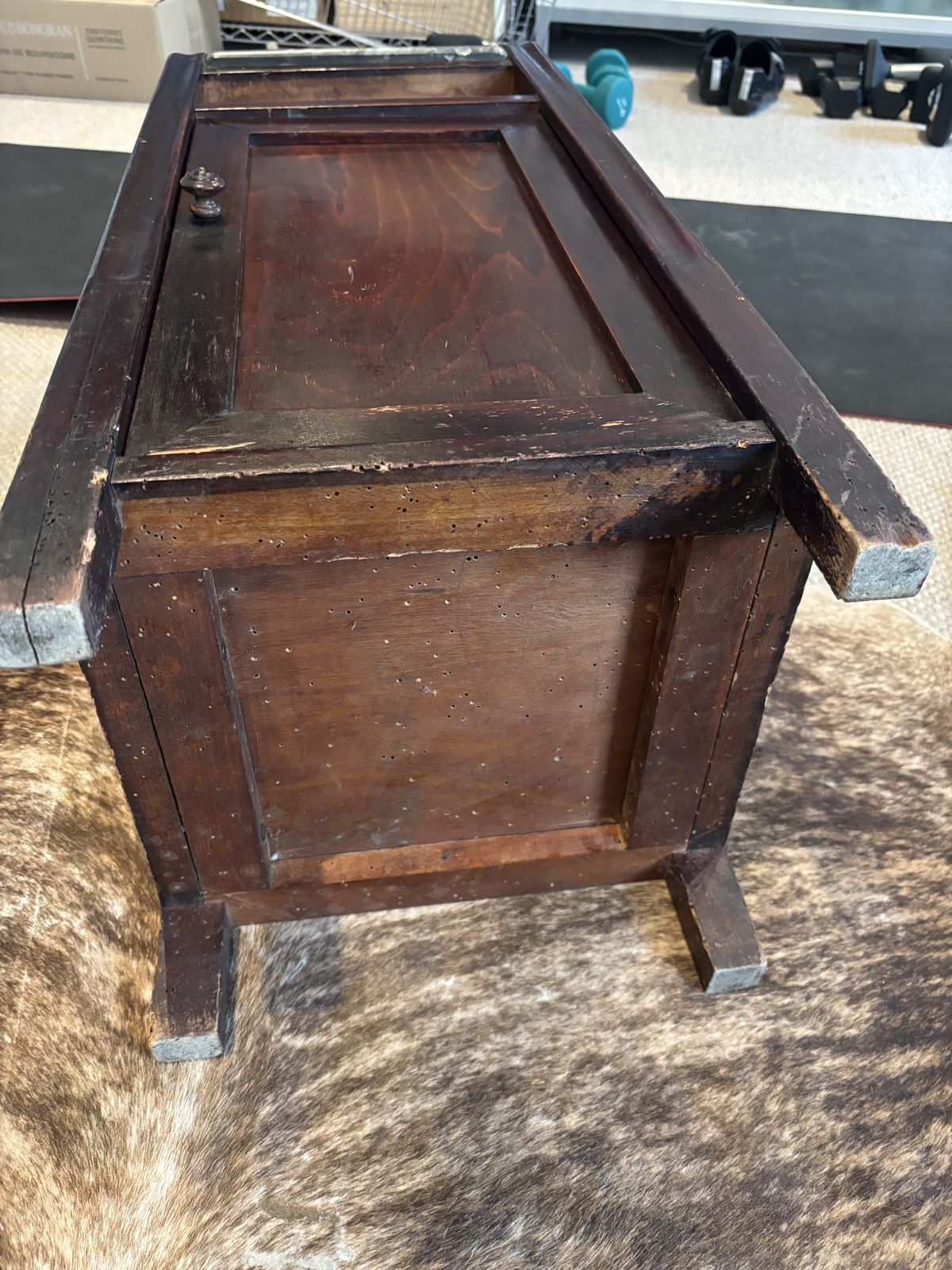 Antique Marble And Mahogany Washstand photo buy