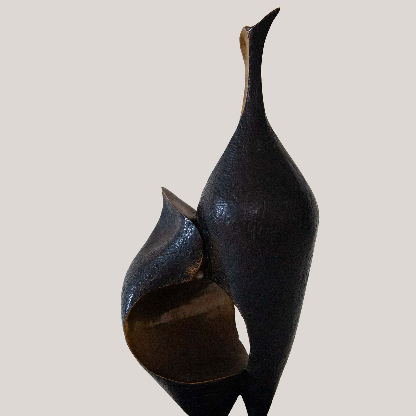 Abstracte Bronzen Sculptuur – Volgeling Van Barbara Hepworth photo for sale