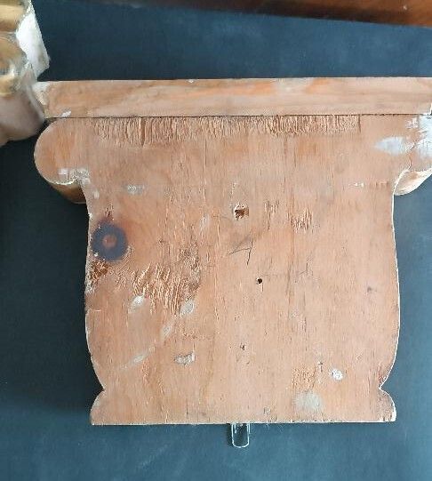 Antique Pair Of Carved And Gilded Wooden Friezes photo 263.0