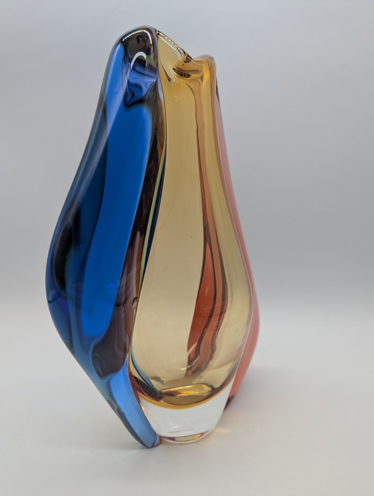 Large Romana Vase By Hana Machovská, Mstisov Glassworks, 1960s photo Home Decor