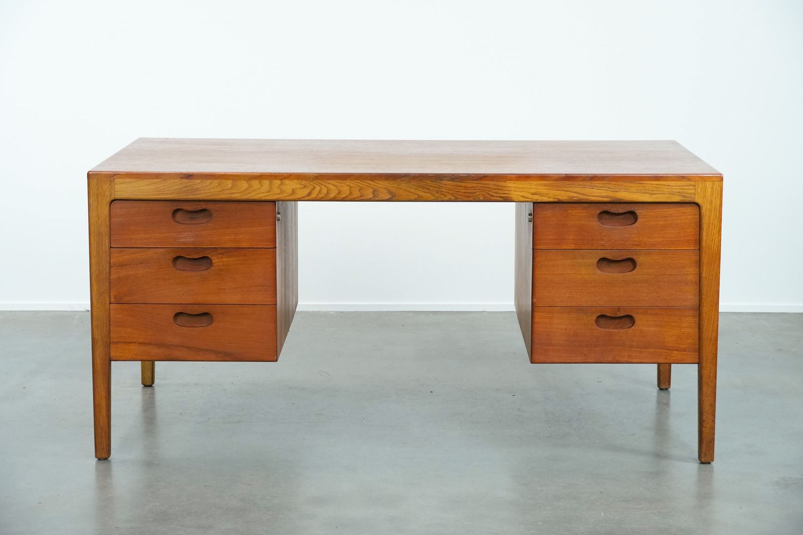Vintage Bureau Uit De Jaren 1960, Duits Design Van Hartmut Lohmeyer Voor Wilkhahn, Met 6 Lades photo furniture