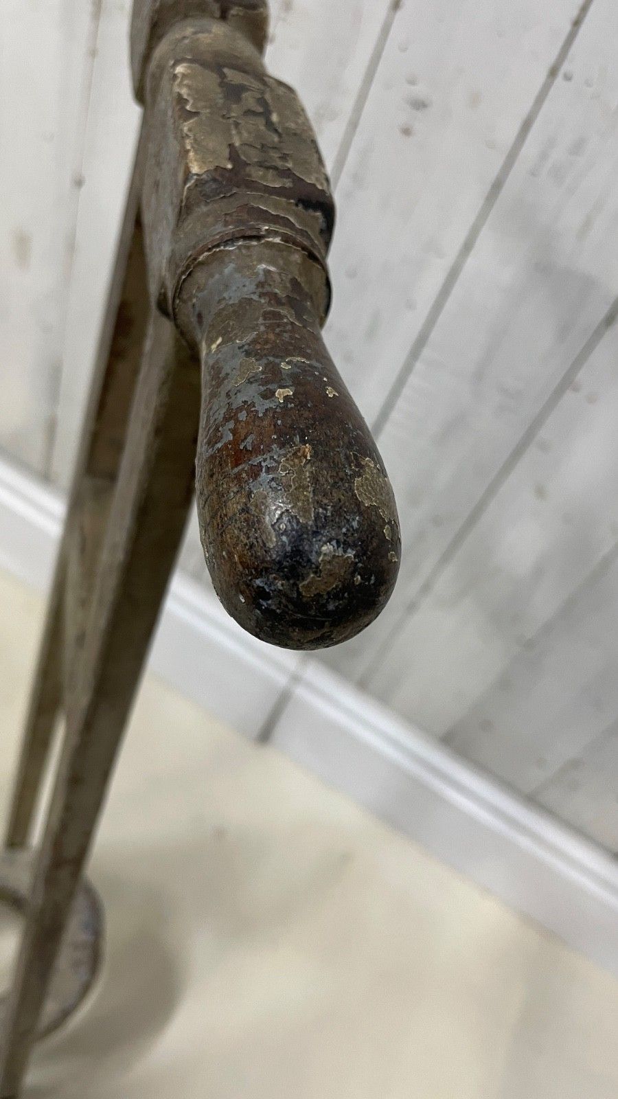 photo for sale Antique Victorian Country House Boot Jack Puller  Painted Patina Welly Folk Art