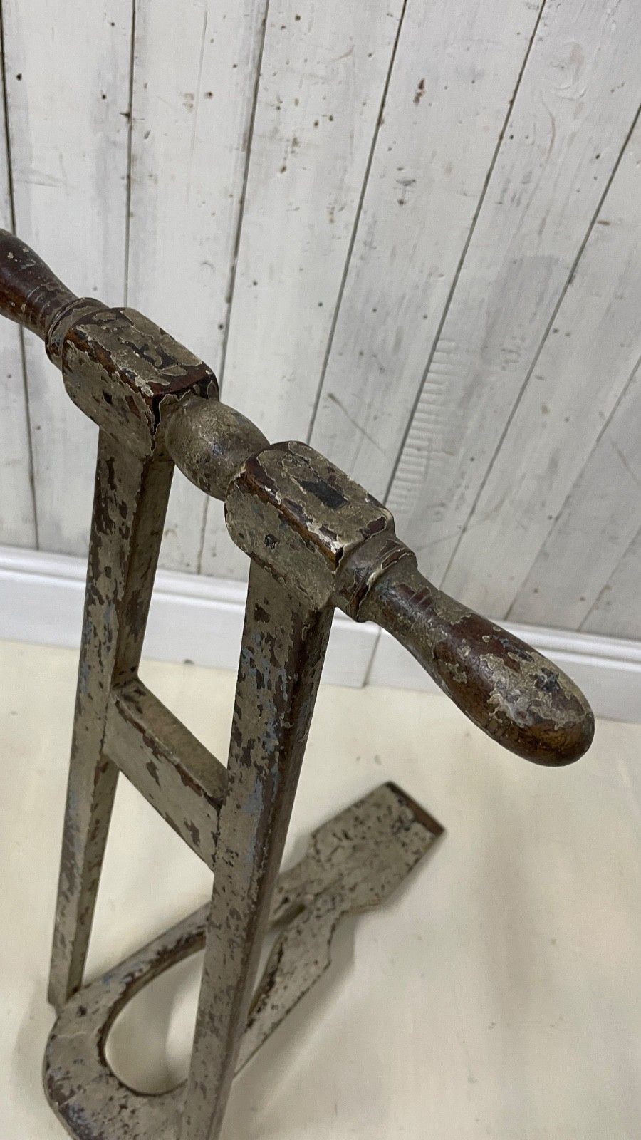 photo buy Antique Victorian Country House Boot Jack Puller  Painted Patina Welly Folk Art
