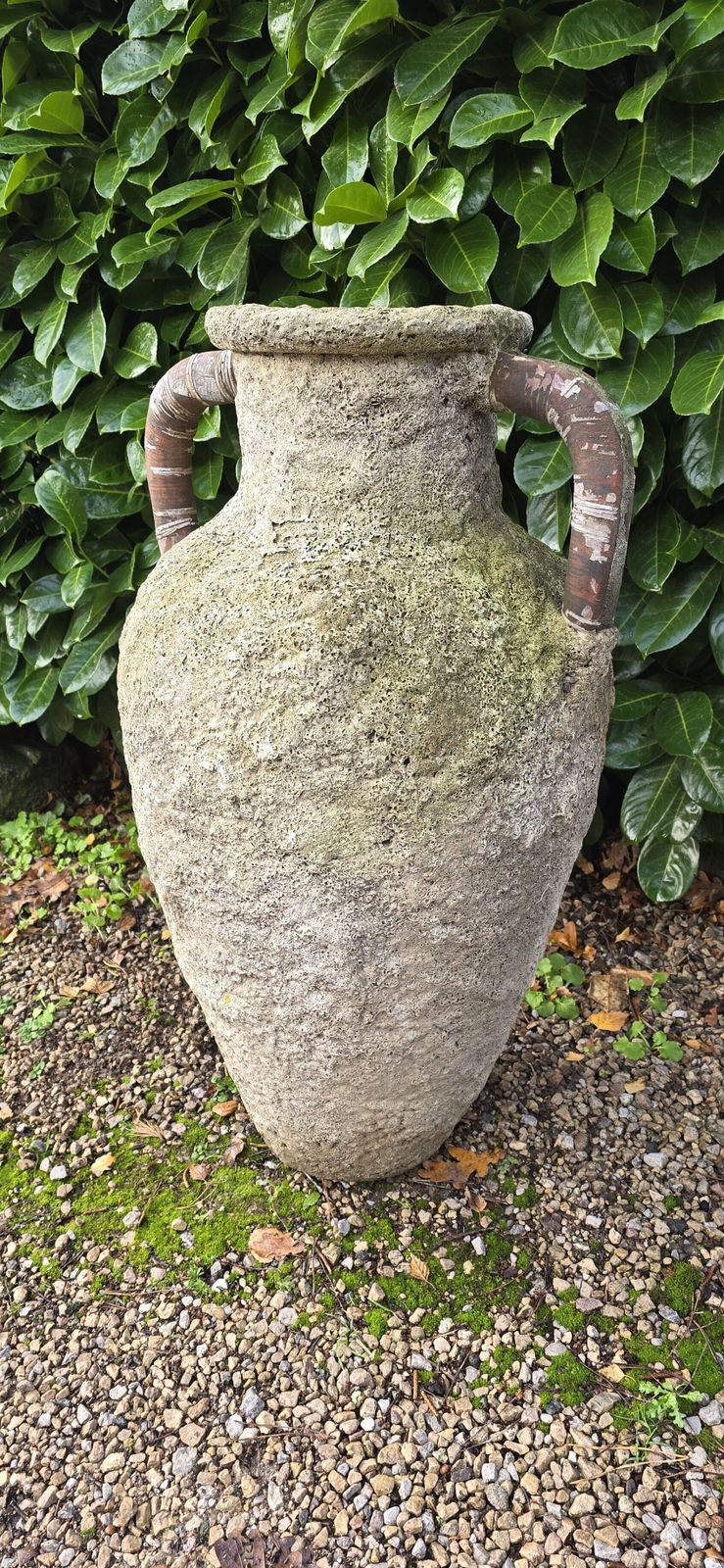 Large Oil Jar, 1800s, Terracotta photo Garden Decor