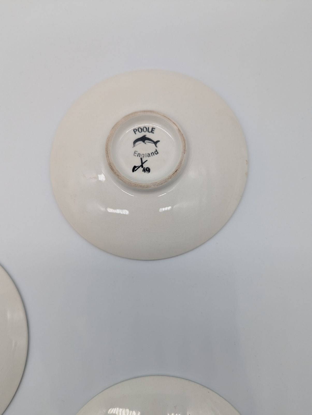 photo buy Set Of 5 Poole Pottery ‘Delphis’ Pin Dishes – Shape 49 – 1960s – From A Single Collection