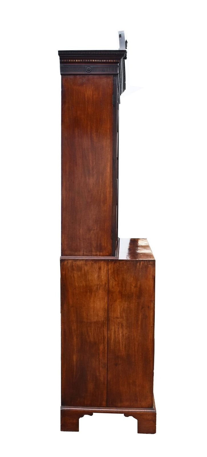 George III Mahogany Secretaire Bookcase photo Furniture