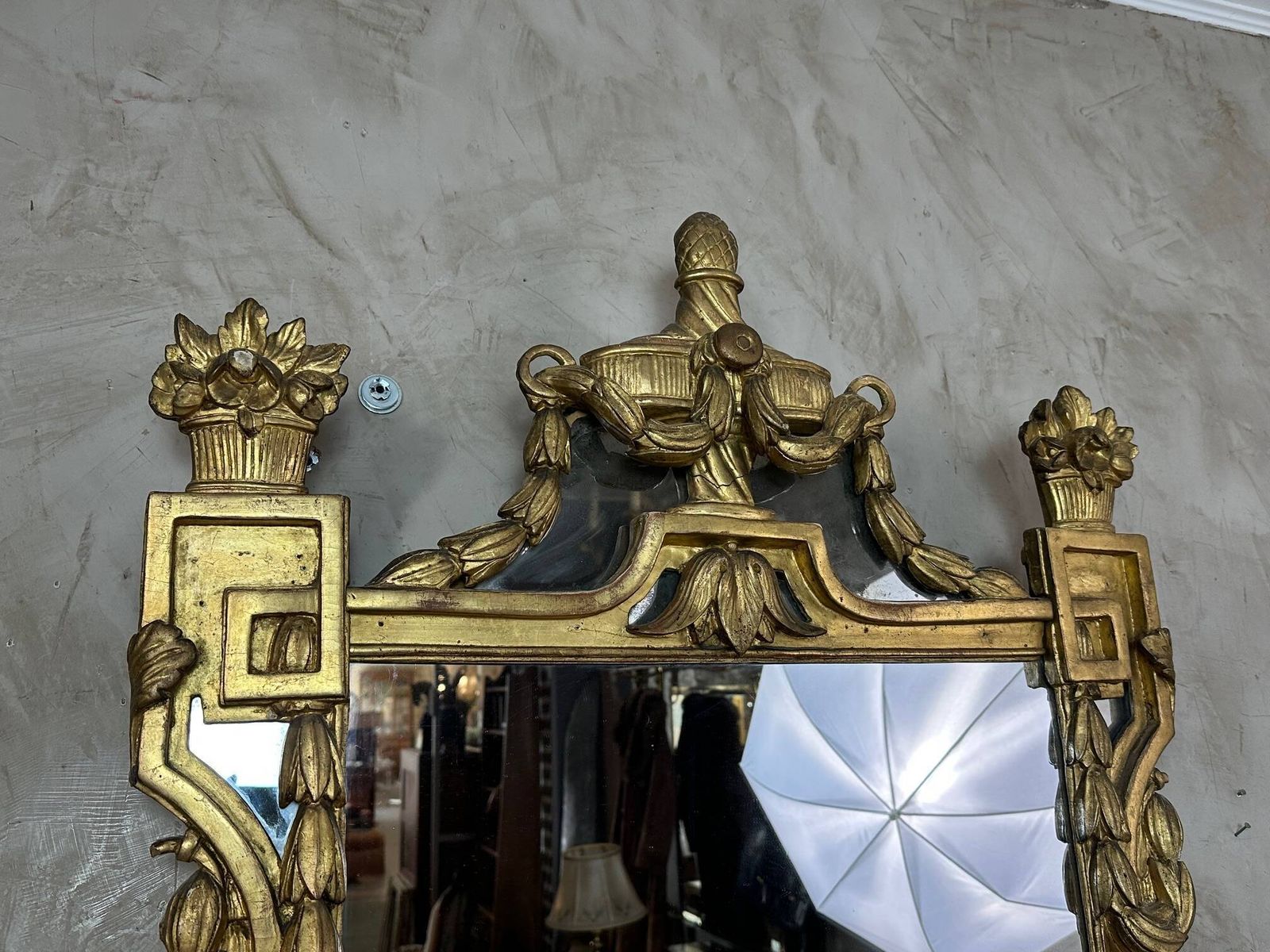 18th Century Giltwood Mirror, 18th Century And Earlier photo 1752.0