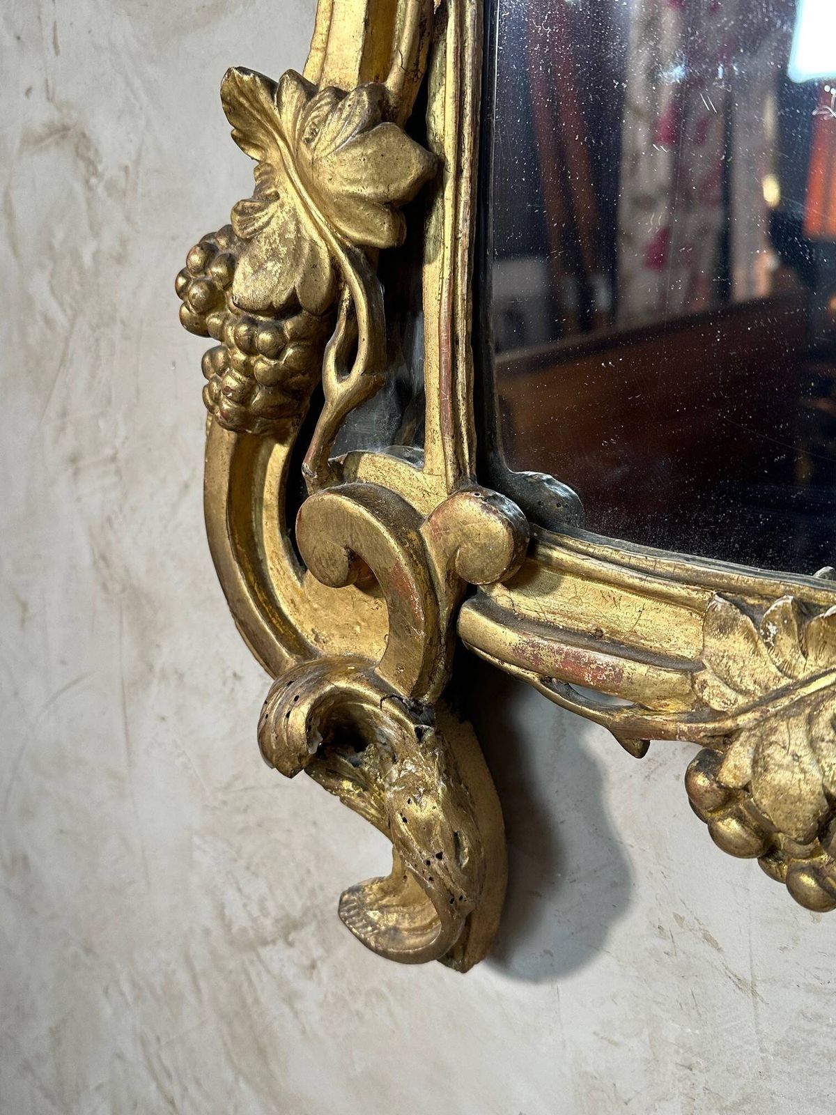 18th Century Giltwood Mirror, 18th Century And Earlier photo vinterior