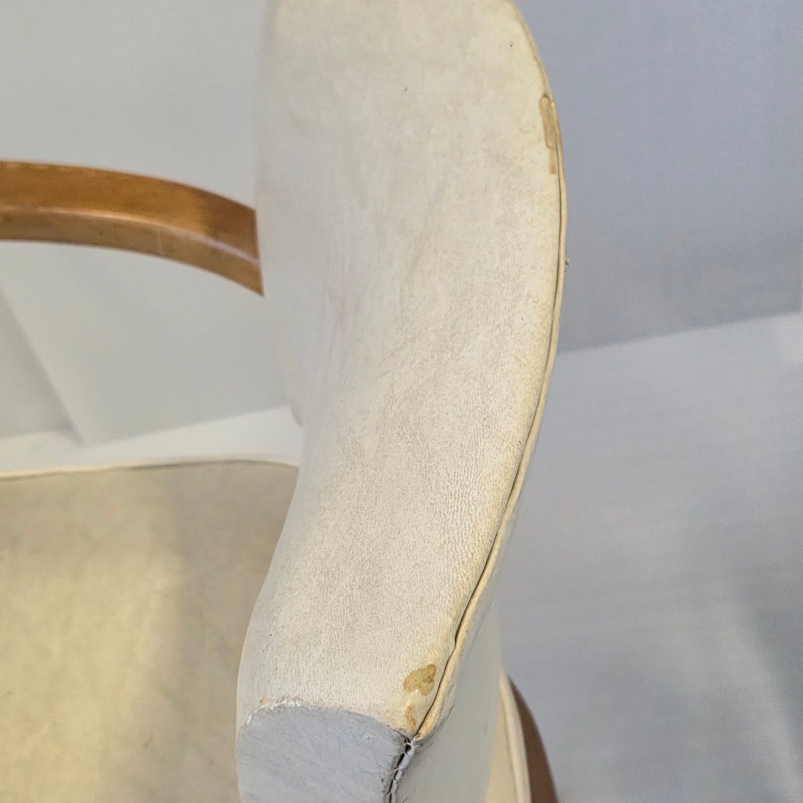Furniture Pair Of Vintage 1950s & Hetre & Skai 50s Rockabilly 50s Bridge Armchairs photo
