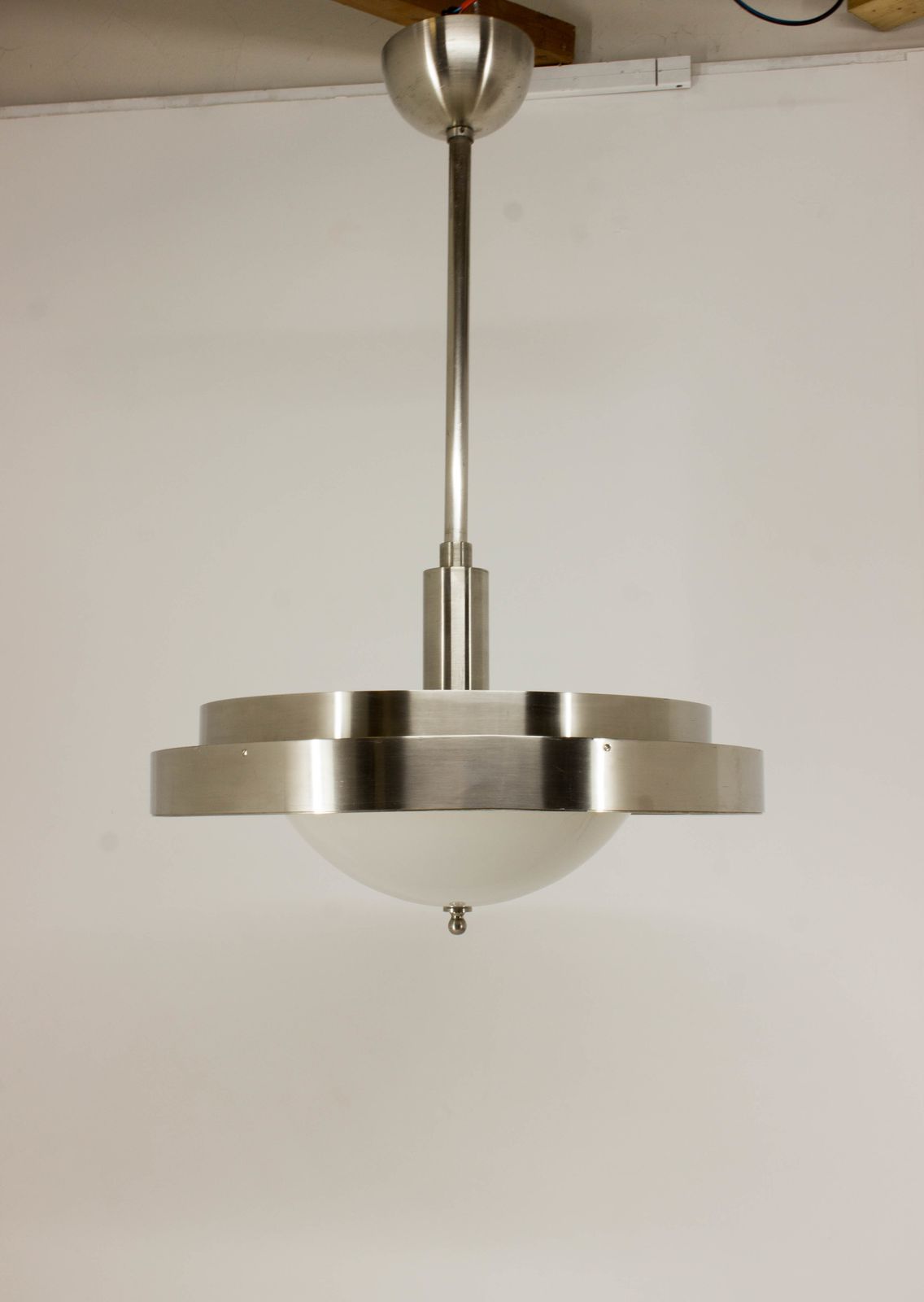 Ultra Rare Large Bauhaus Chandelier By Franta Anyz, 1930s photo Lighting