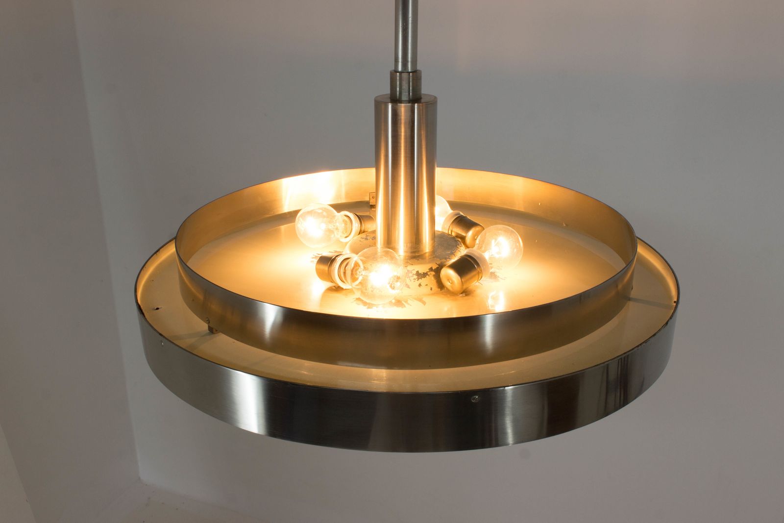 photo for sale Ultra Rare Large Bauhaus Chandelier By Franta Anyz, 1930s